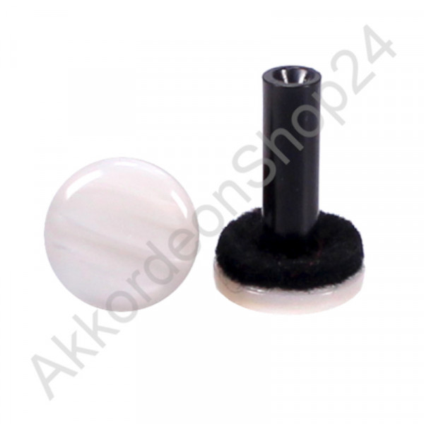 Bass button 14,5x22mm for diatonic accordions