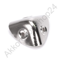 Suitcase corner 44mm nickel-plated