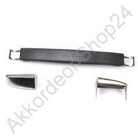 200x24x16mm Case handle plastic black