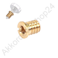 Screw-in socket for Thumbscrew 1/8