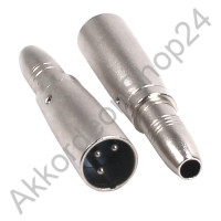 Adaptor XLR(M)/Jack(F) stereo