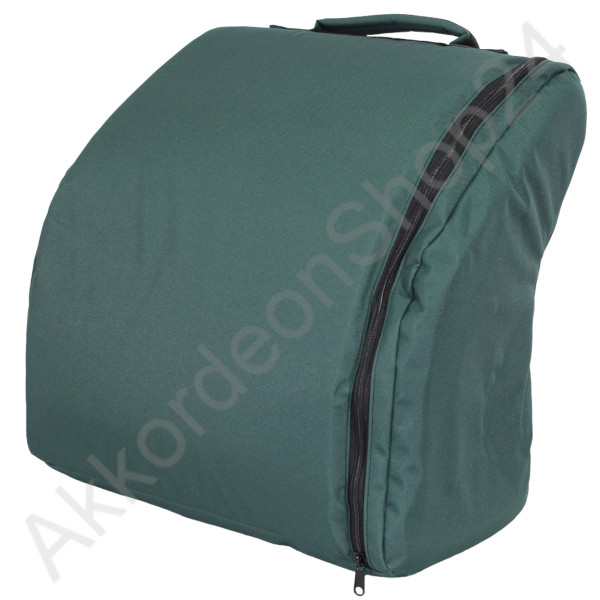 72-96 Bass accordion soft bag 450x440x210 mm green