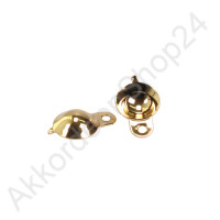 Ø10,4mm cover for keyboard-axis gold colour