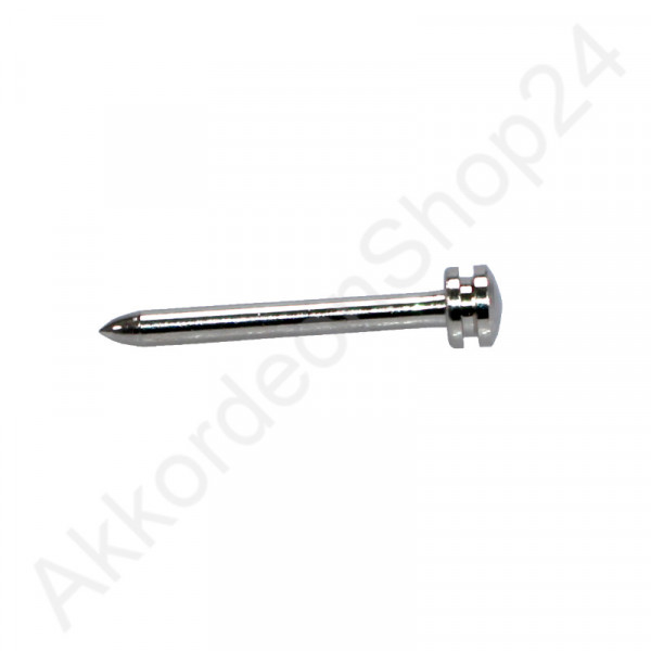 2,0x26mm Bellows pin waisted head - nickel