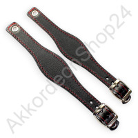 Bass strap for Bandoneon / Concertina black-red
