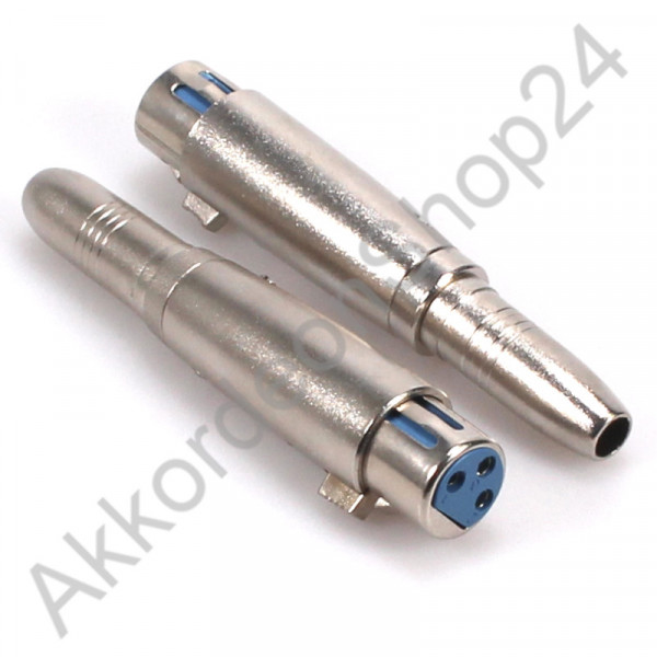 Adaptor XLR(F)/Jack(F) stereo