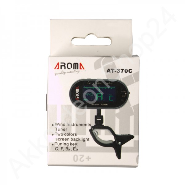 AROMA AT-370C Tuner for Wind instruments