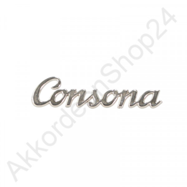 Lettering - subtitle "Consona" plast galvanized