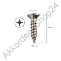 500pcs. screw 3,5x13mm TSP