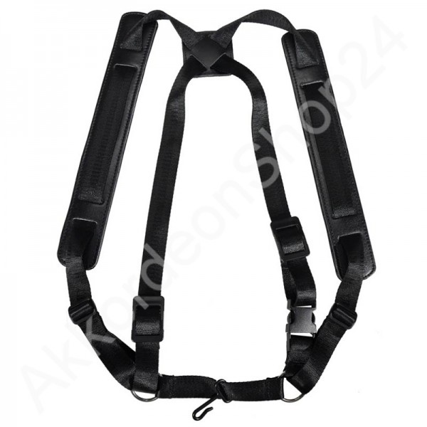 Boston saxophone strap / harness system - black