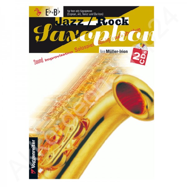 Jazz / Rock Saxophon Eb+Bb (with 2CDs)