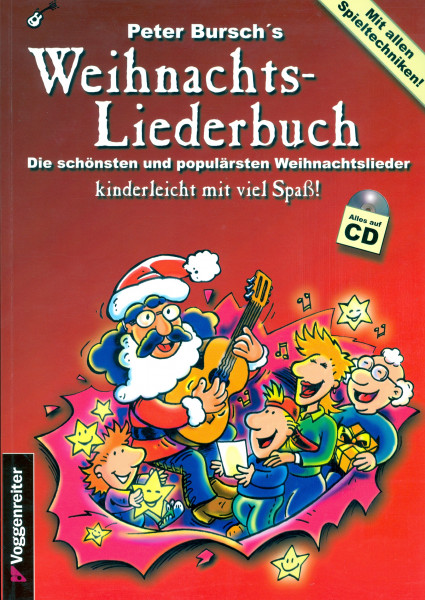 Peter Bursch's Weihnachts-Liederbuch mit CD