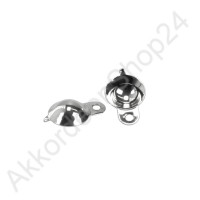 Ø10,4mm cover for keyboard-axis nickel-plated