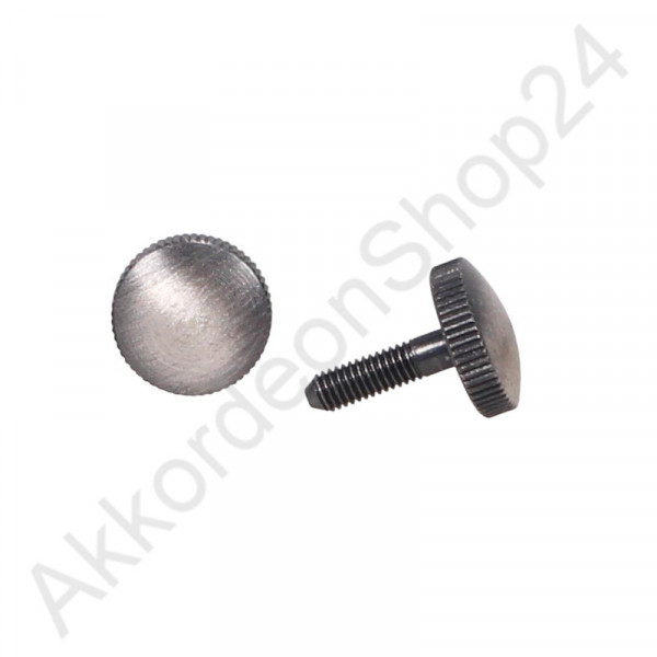 Thumbscrew M3 11x15mm, colour old silver