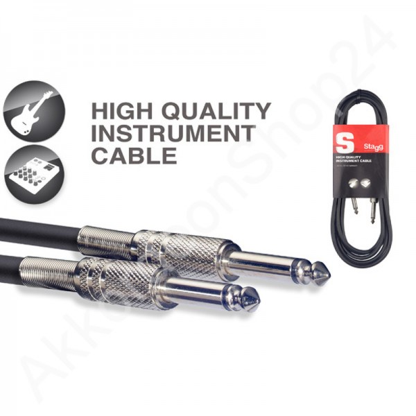 Stagg Instrument cable SGC1.5 - 1.5m