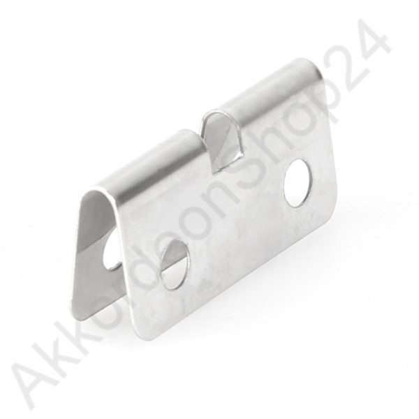Sheet metal for bass straps 34 mm