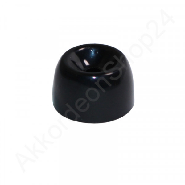 Accordion feet (rubber) with screw - black