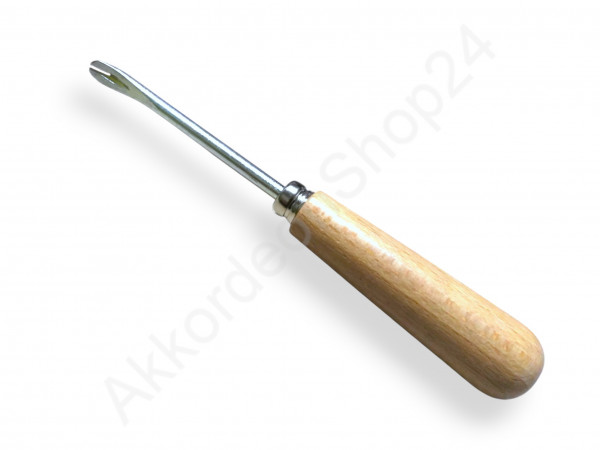 Nail lifter with wooden handle 19cm long