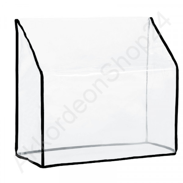 120 accordion dust Cover 510x420x230 mm, transparent