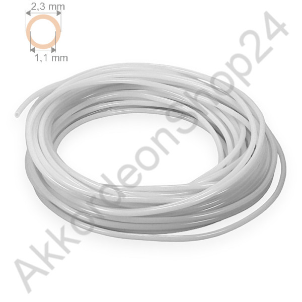 PVC Hose, Ø1.1x2.3mm transparent