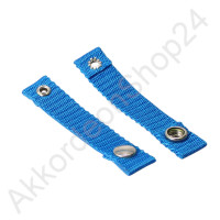 Bellow closure 8,5 cm blue