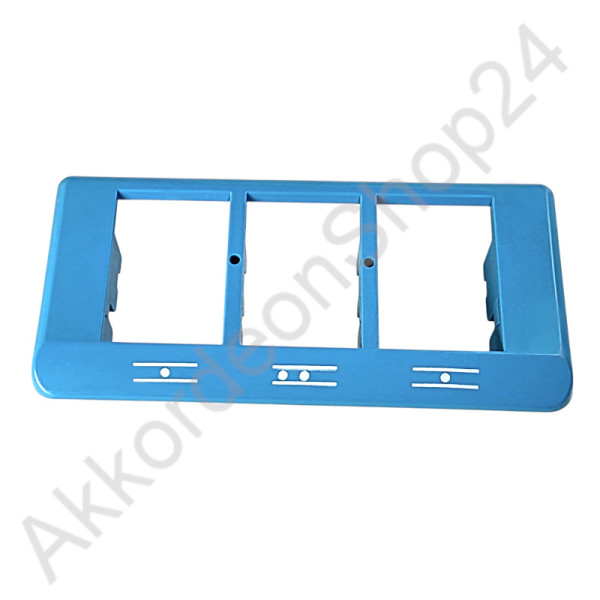 Treble register cover 3 registers tremolo blue