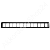 Treble register cover - 13 registers - unprinted - black