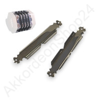 Sheet metal fittings for concertina bellows frames (clearance stock)