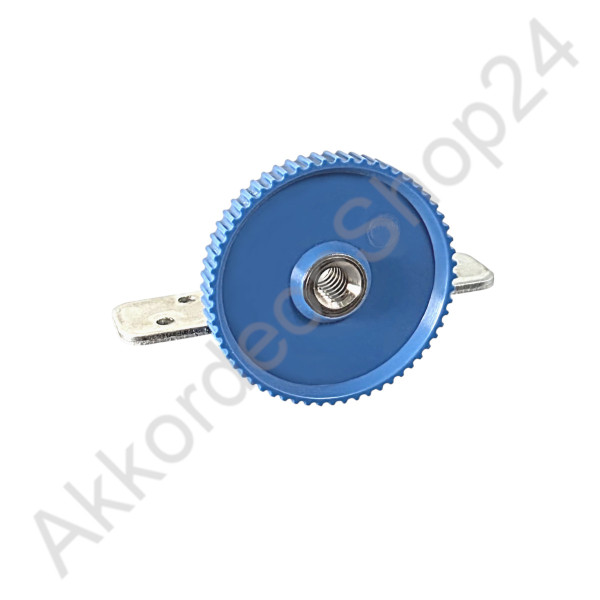 Adjustment mechanism 48-96 Bass, 31x4,8 mm blue