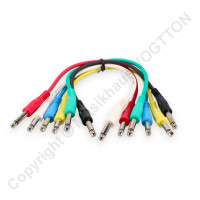 6x30cmm Patchkabel-Set 6,3mm Jack Unbalanced 