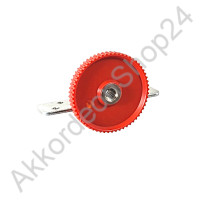 Adjustment mechanism 48-96 Bass, 31x4,8 mm red
