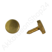 Thumbscrew M3 10x13mm, Supita Cantora, gold color