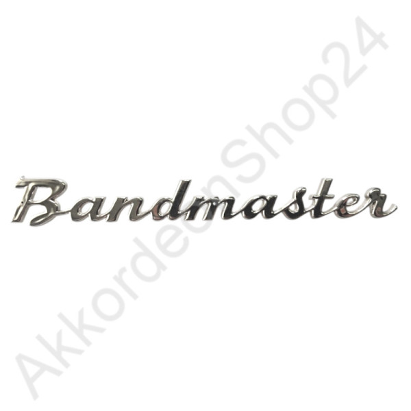Lettering "BANDMASTER" plast galvanized
