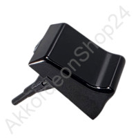 Treble register switch - black