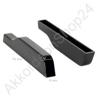 Weltmeister Halftone key 76x8mm, black