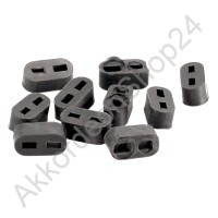 10pcs. replaceable rubber 12x6x5mm Weltmeister