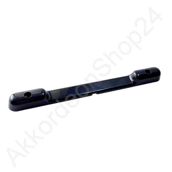 152x11mm accordion feet ledge, plastic black