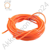 PVC Hose, Ø1.1x2.3mm orange