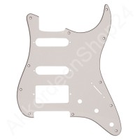 Pickguard Strat HSS - white