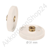 Feinverstellunsgrad 31x5mm, Weltmeister, weiß