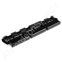 Bass register (complete) - 3 registers - black