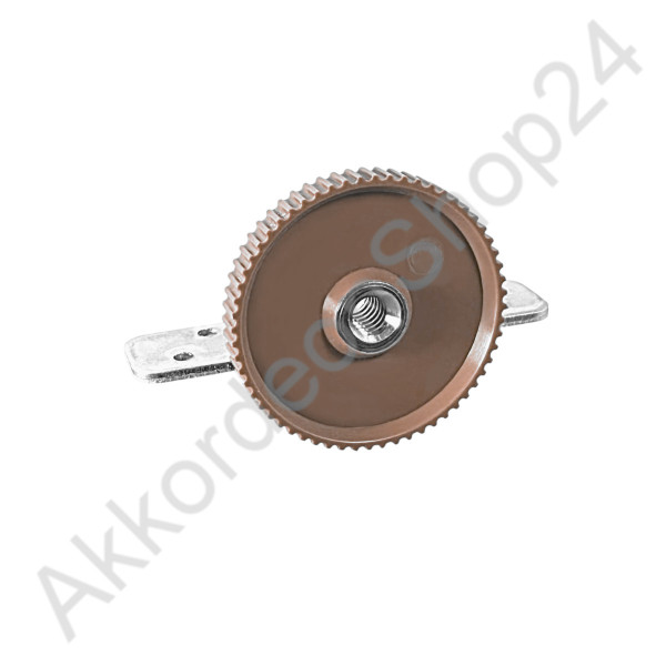 Adjustment mechanism 48-96 Bass, 31x4,8 mm brown