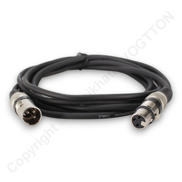 3m microphone cable XLR balanced