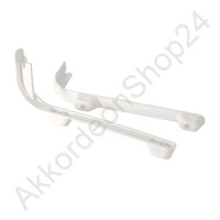 Weltmeister accordion feet ledge, plastic white